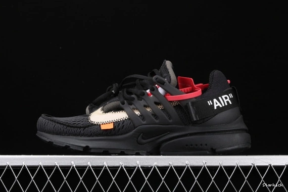 x O-W Black Air AA3830-002 Nike Presto 0220